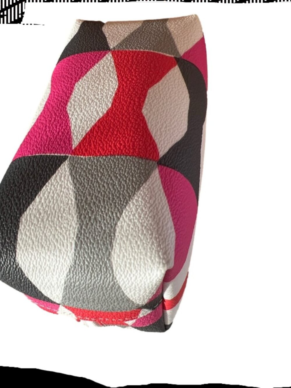 Kate Spade Medium Davie Brightwater Drive Cosmetic Case  Storybook Lining EUC - Picture 11 of 13